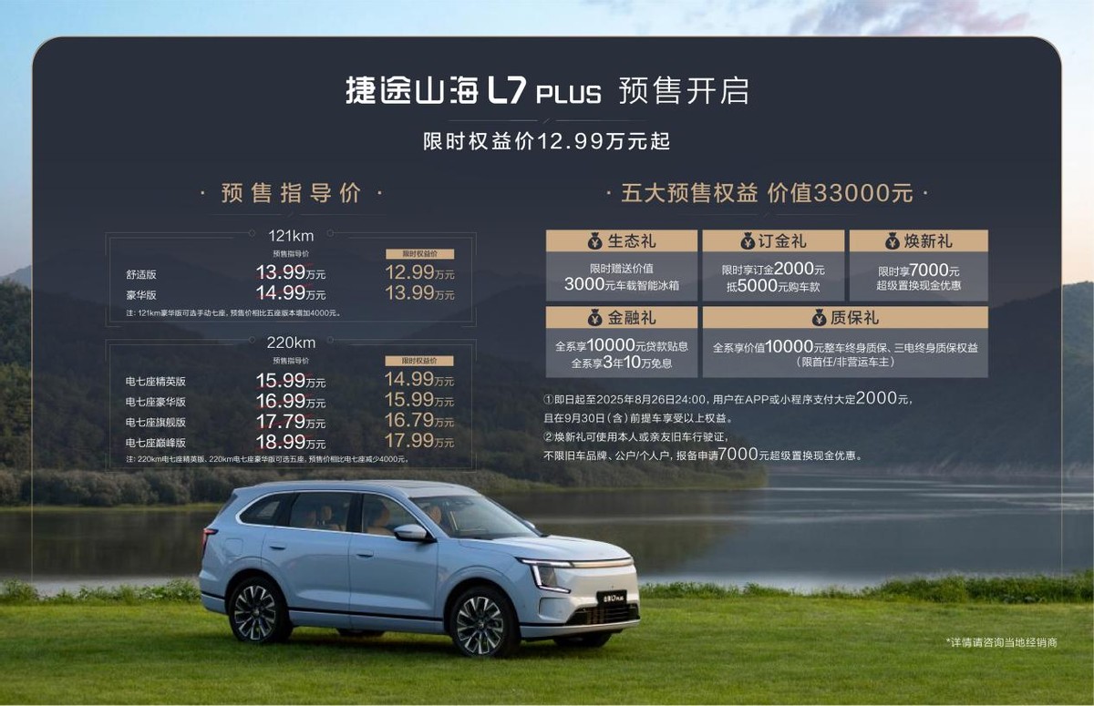 “七边形战士”捷途山海L7 PLUS限时权益价12.99万起 - 第2张 - 皮皮推 “七边形战士”捷途山海L7 PLUS限时权益价12.99万起 - 第2张